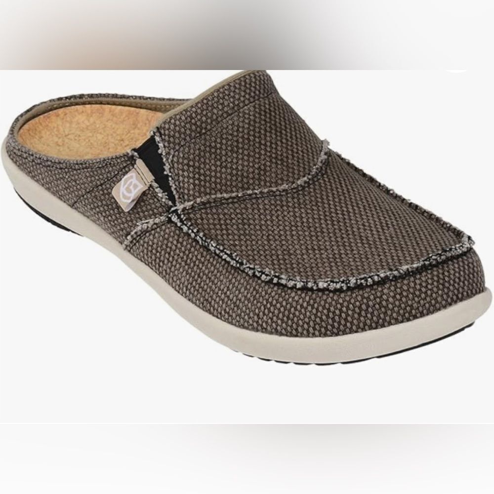 Spenco Men's Siesta Canvas Slide Sandal size 10/44
